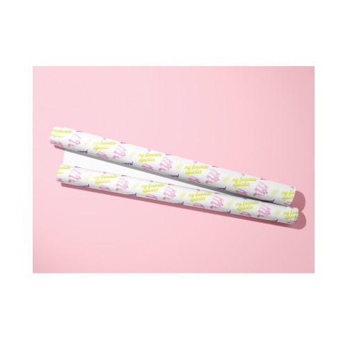 Squirt Alert Naughty Gift Wrapping Paper