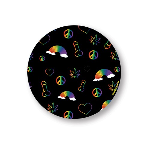 Rainbow Naughty Stickers Pack of 3