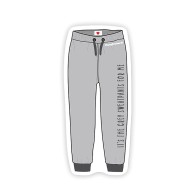 Naughty Grey Sweatpants Stickers Pack