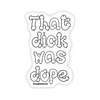 Dope Dick Naughty Sticker Pack for Fun Expressions