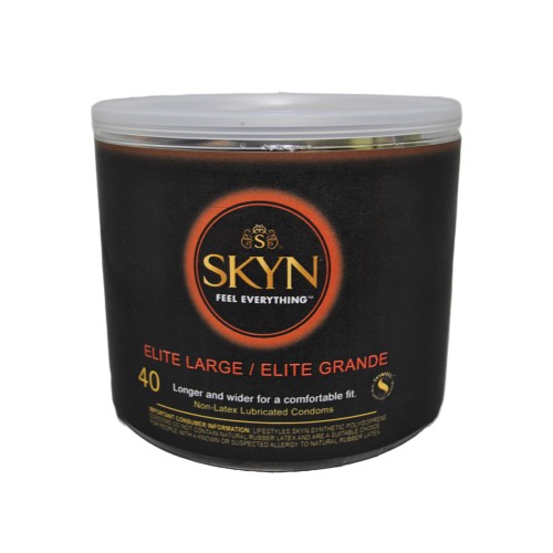 Condones Lifestyles SKYN Elite Grandes - Comodidad y Sensibilidad