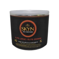 Condones Lifestyles SKYN Elite Grandes - Comodidad y Sensibilidad