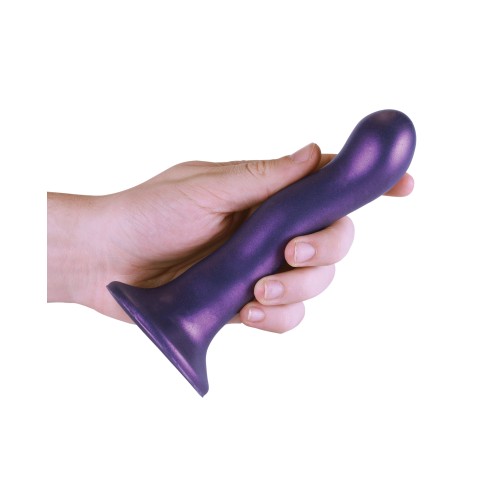 Dildo Curvo de 7 para Punto G - Púrpura Metálico