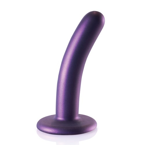 Dildo Suave de 5 Pulgadas para el Punto G - Morado Metálico