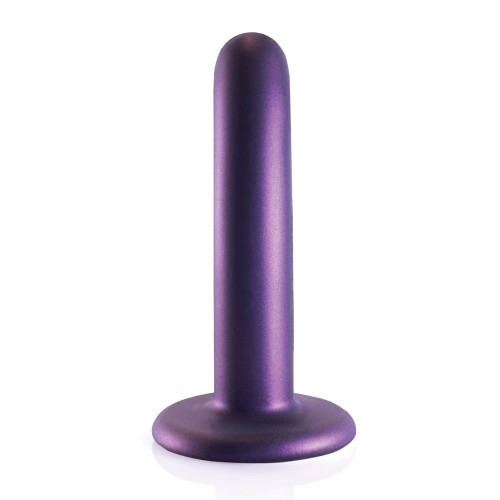 Dildo Suave de 5 Pulgadas para el Punto G - Morado Metálico