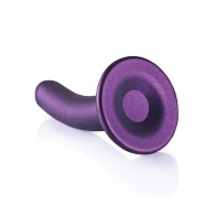 Dildo Suave de 5 Pulgadas para el Punto G - Morado Metálico