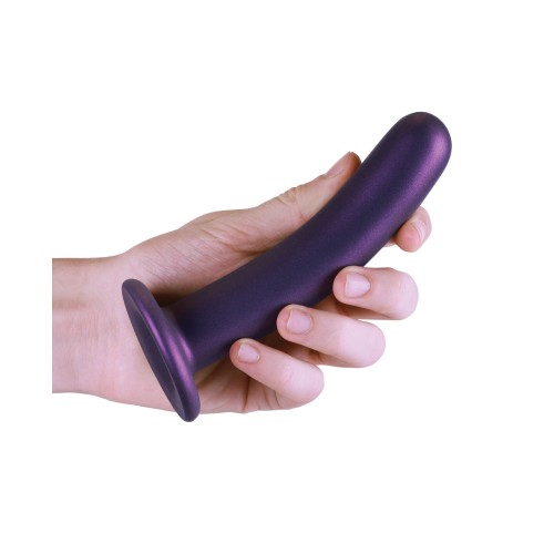 Shots Ouch 6" Dildo Suave para G-Spot - Púrpura Metálico