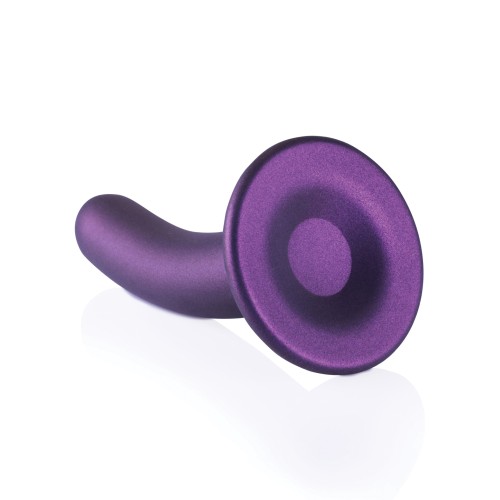 Shots Ouch 6" Dildo Suave para G-Spot - Púrpura Metálico