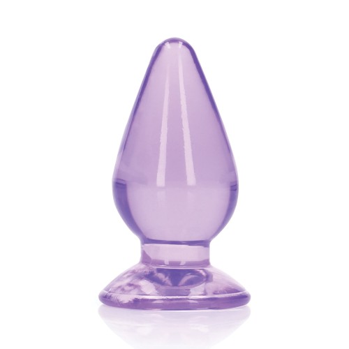 Plug Anal Shots RealRock Cristal Claro