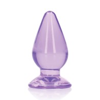 Shots RealRock Crystal Clear Anal Plug