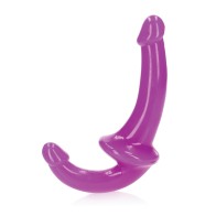 Shots RealRock Strapless Strap-On Neon Purple