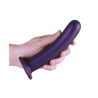 Shots Ouch Smooth G-Spot Dildo in Metallic Purple