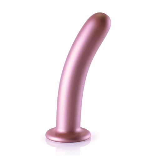 Shots Ouch 7" Smooth G-Spot Dildo - Rose Gold