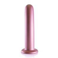 Shots Ouch 7" Smooth G-Spot Dildo - Rose Gold