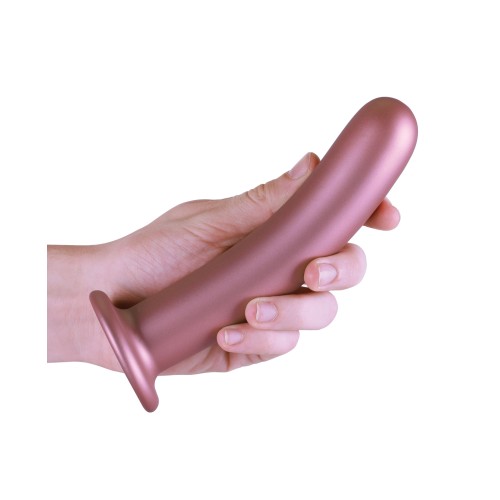 Shots Ouch 7" Smooth G-Spot Dildo - Rose Gold