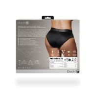 Vibrating Strap-On High-Cut Brief for Adventurous Couples