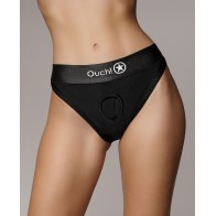 Strap-On Vibrante Ouch Hipster Negro XS/S