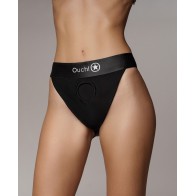 Arnés de Panty Vibrante Strap-on Negro