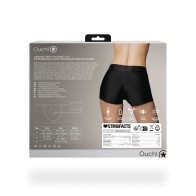 Shots Ouch Vibrating Strap-On Boxer for Couples