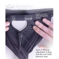 Shots Ouch Vibrating Strap-On Brief - Ultimate Pleasure