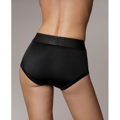 Bragas Strap-On Vibrantes Shots Ouch Negro XS/S