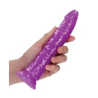 Shots RealRock 8 Slim Glow in the Dark Dildo