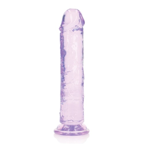 Dildo Recto de 8 Pulgadas con Ventosa de Shots RealRock