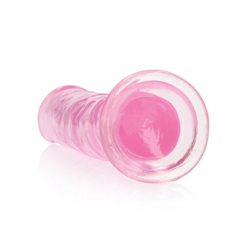 7" Pink RealRock Dildo with Suction Cup