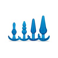 Blue Line Anal Training Set - Jelly Blue