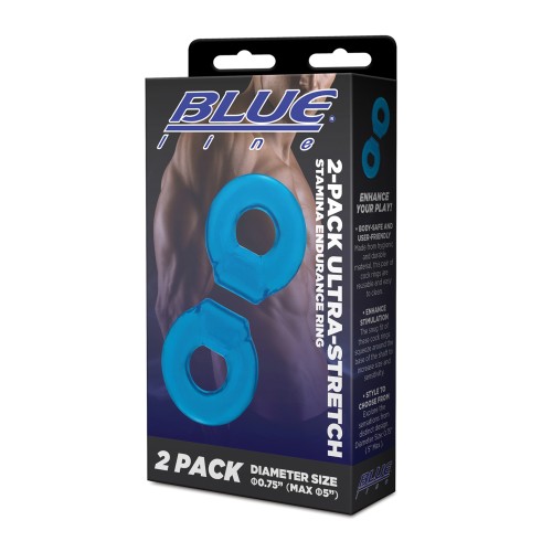 Blue Line C and B Stamina Ring Jelly Blue