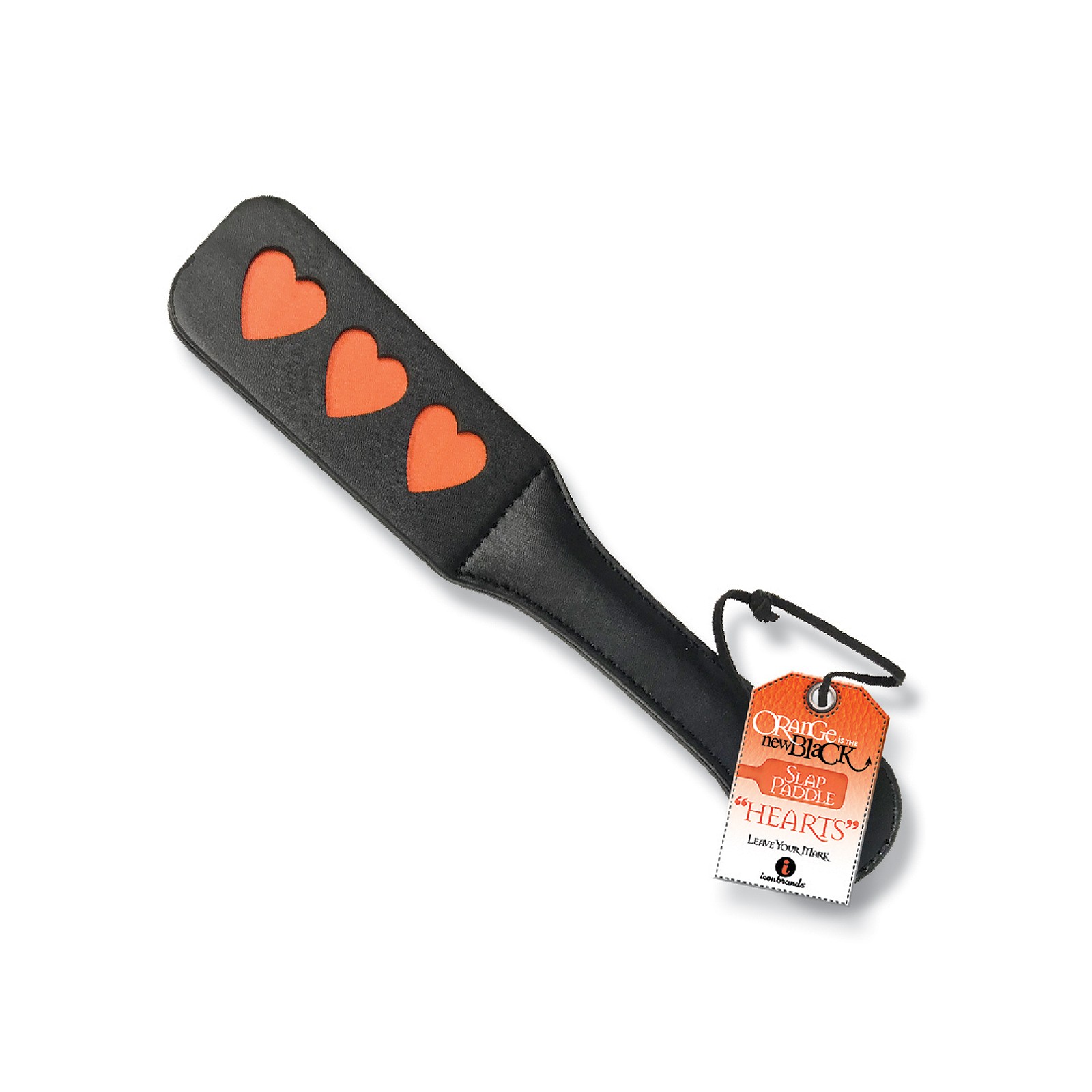 The 9's Orange is the New Black Slap Paddle Hearts