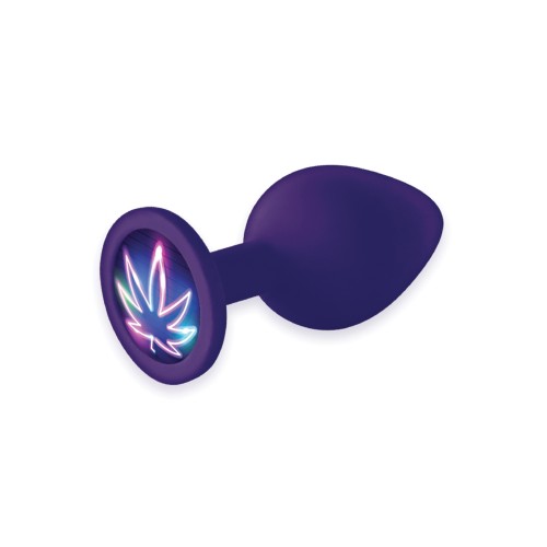 Neon Leaf Plug for Fun Intimate Moments