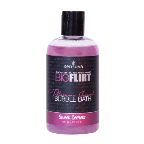 Sensuva Big Flirt Pheromone Bubble Bath