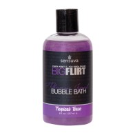 Sensuva Big Flirt Baño de Burbujas de Pheromonas Tropical Tease