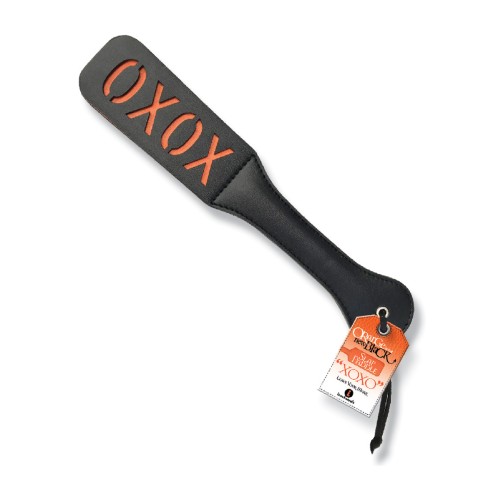 The 9's Orange is the New Black Slap Paddle XOXO