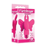 9's Flirtfinger Butterfly Vibrator Pink