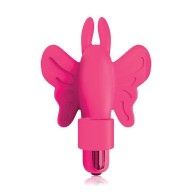 9's Flirtfinger Butterfly Vibrator Pink