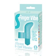 9's S-Finger Vibe Blue Stimulator