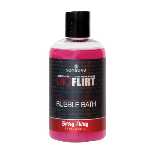 Sensuva Big Flirt Pheromone Bubble Bath 8 oz