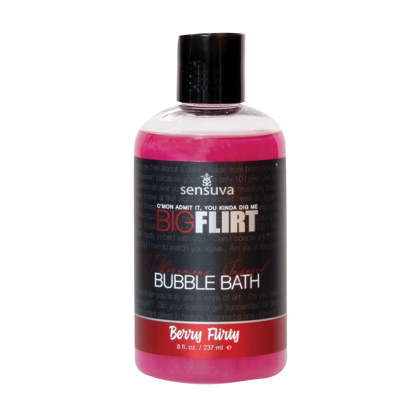 Sensuva Big Flirt Pheromone Bubble Bath 8 oz