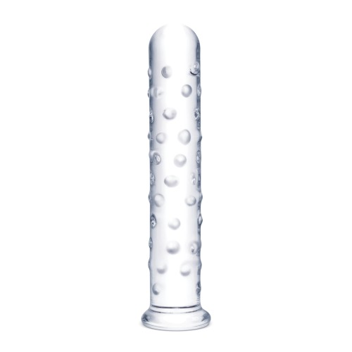 Dildo de Vidrio Transparente de 10 Pulgadas para Orgasmos Intensos