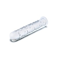 Dildo de Vidrio Transparente de 10 Pulgadas para Orgasmos Intensos