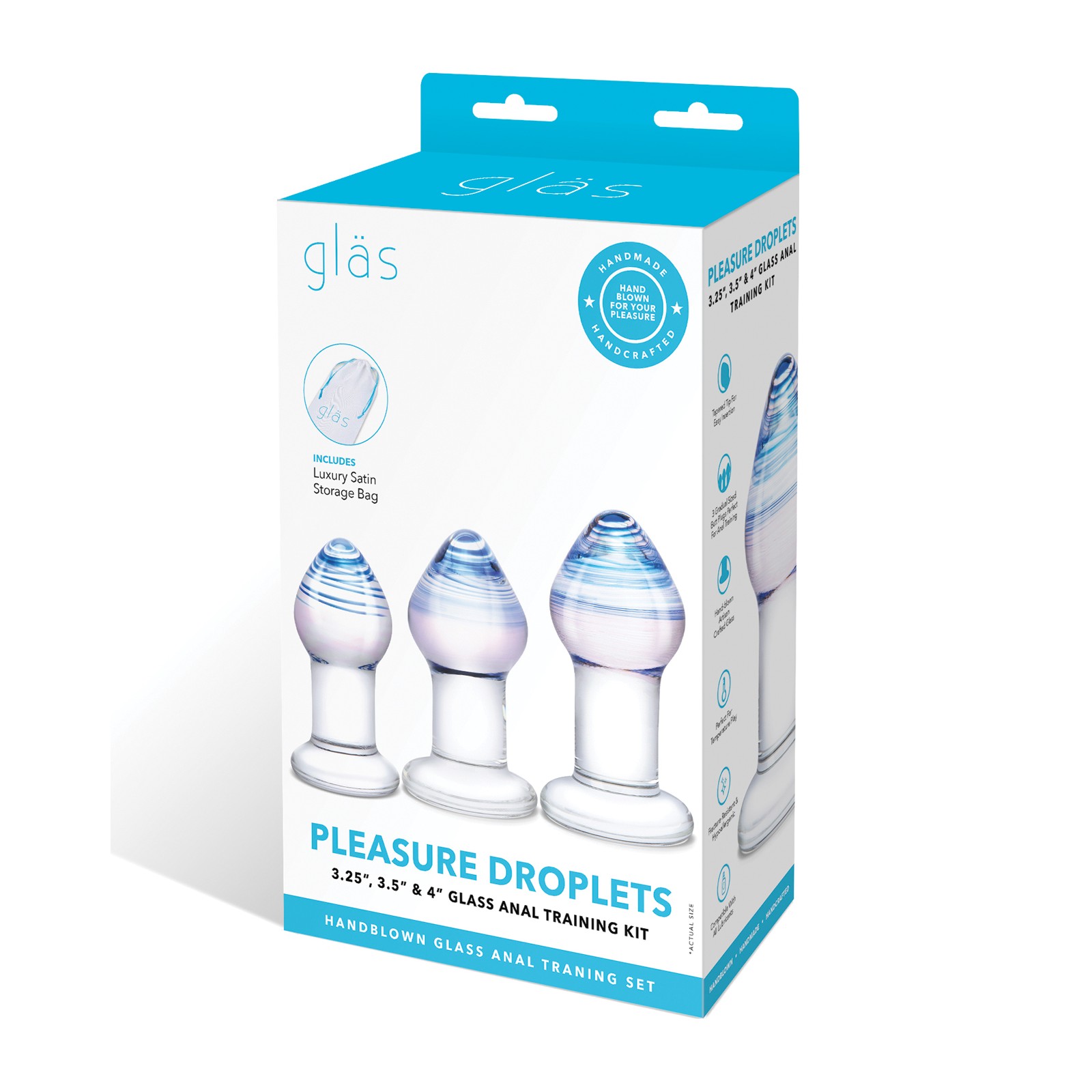 Glas Pleasure Droplets Anal Training Kit