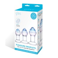 Kit de Entrenamiento Anal Glas Pleasure Droplets