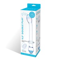 Glas 9.5 Inch Dual Ended Dildo Clear