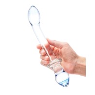 Dildo Doble Juego de 9.5 Pulgadas Transparente