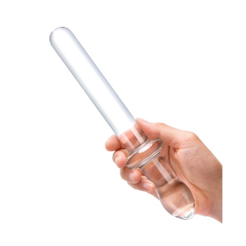 Dildo Clásico Suave Doble - Transparente