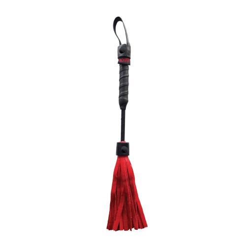 Rouge Mini Leather Flogger Red