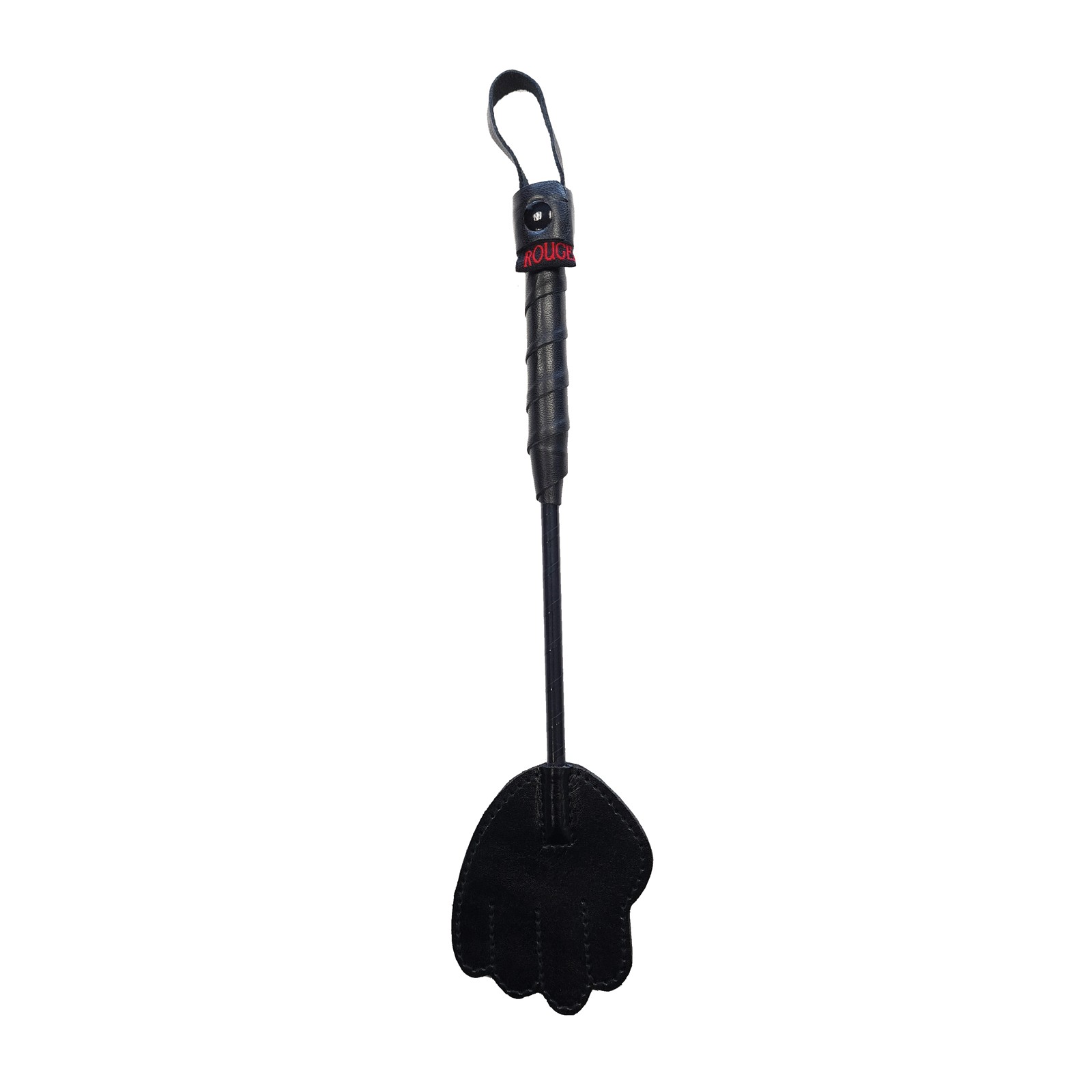 Rouge Mini Leather Hand Paddle for Playful Sensations