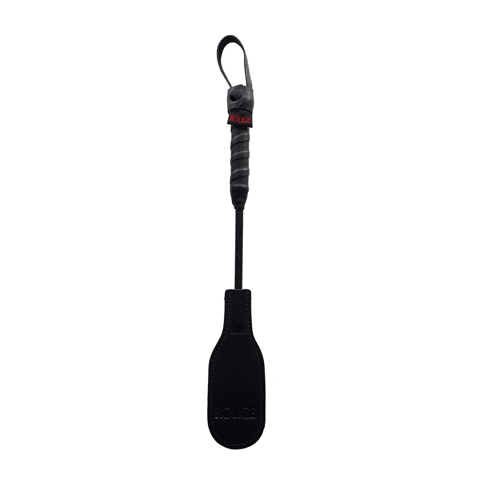 Pádel Ovalado de Cuero Mini Rouge Negro